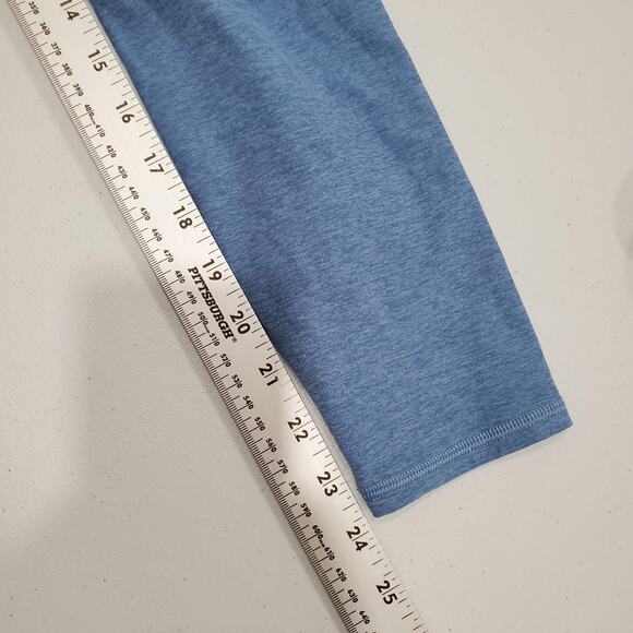 Vuori Leggings Clean Elevation Women XS Blue Heather High Rise Full Length VW444 - Picture 5 of 8